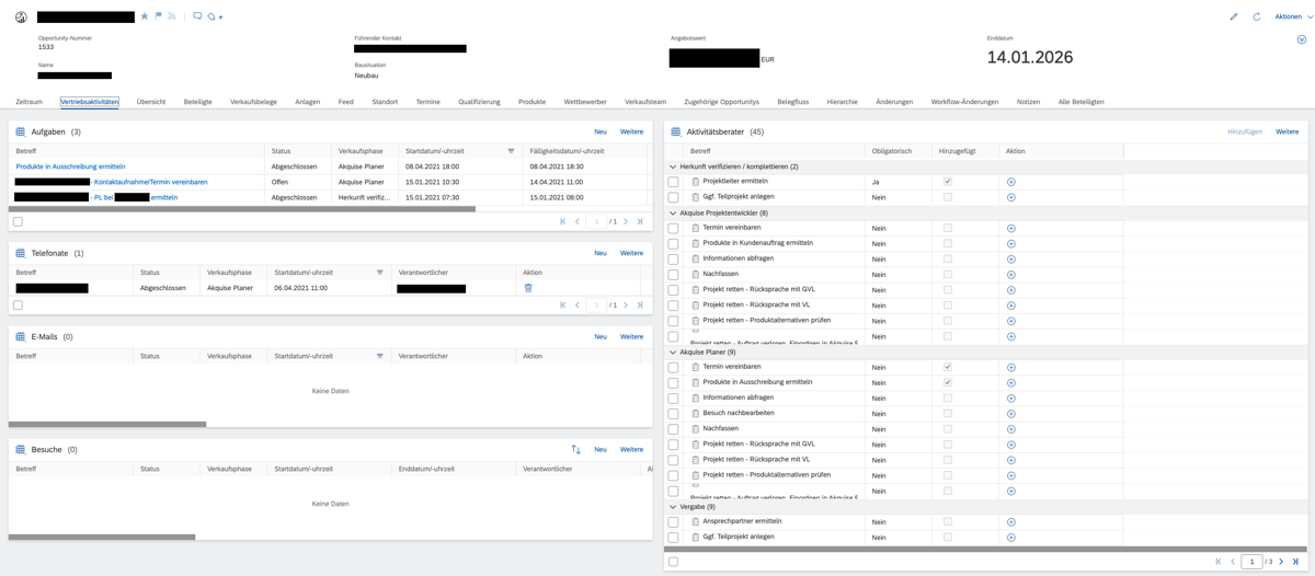 Aktivitäten an Projekten | Success Story Gampper und Afriso | IBsolution