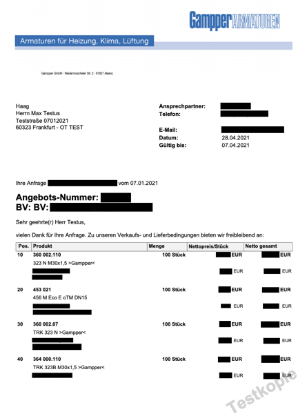 Angebot | Success Story Gampper und Afriso | IBsolution