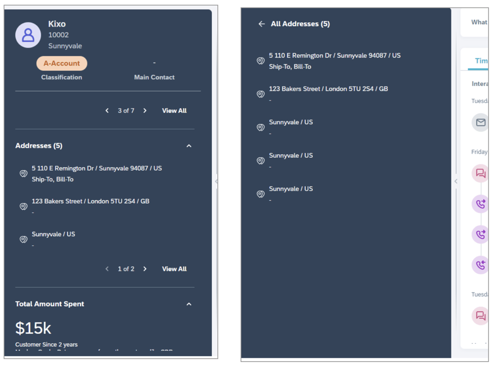 C4C Release 2102 | Agent Desktop | Address Map | IBsolution