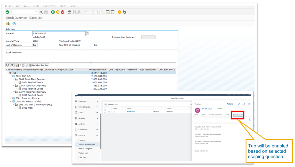 C4C Release 2105 | Produktverfuegbarkeit | IBsolution