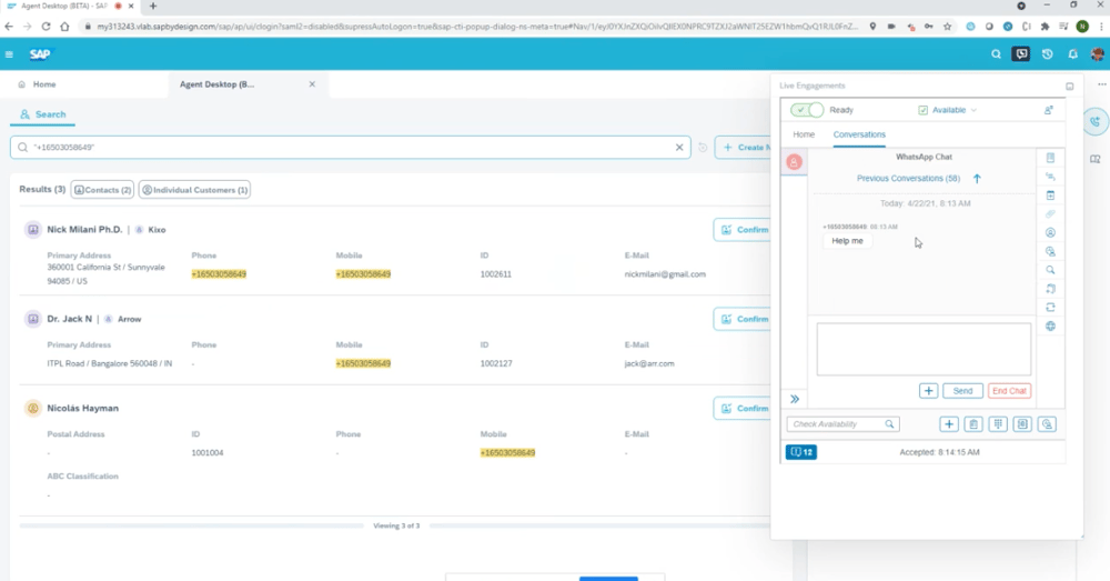C4C Release 2105 | SAP Service Cloud | New Agent Desktop | IBsolution