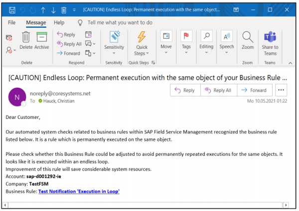 FSM Release 2105 Business Rules