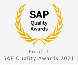 Finalist SAP Quality Awards 2021