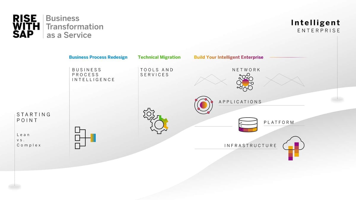 Graphic RISE with SAP | IBsolution