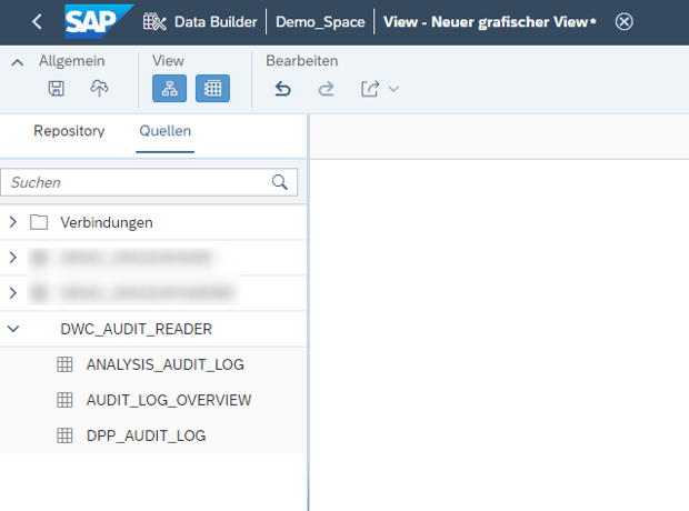 SAP DWC View erstellen | IBsolution