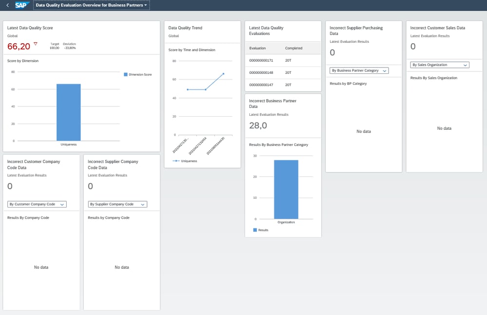 SAP Data Quality Management Aufmacher