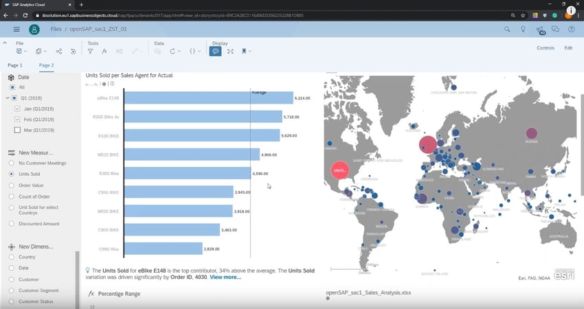 SAP Analytics Cloud | BI-Self-Service-Tools | IBsolution