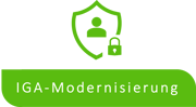 Button IGA-Modernisierung