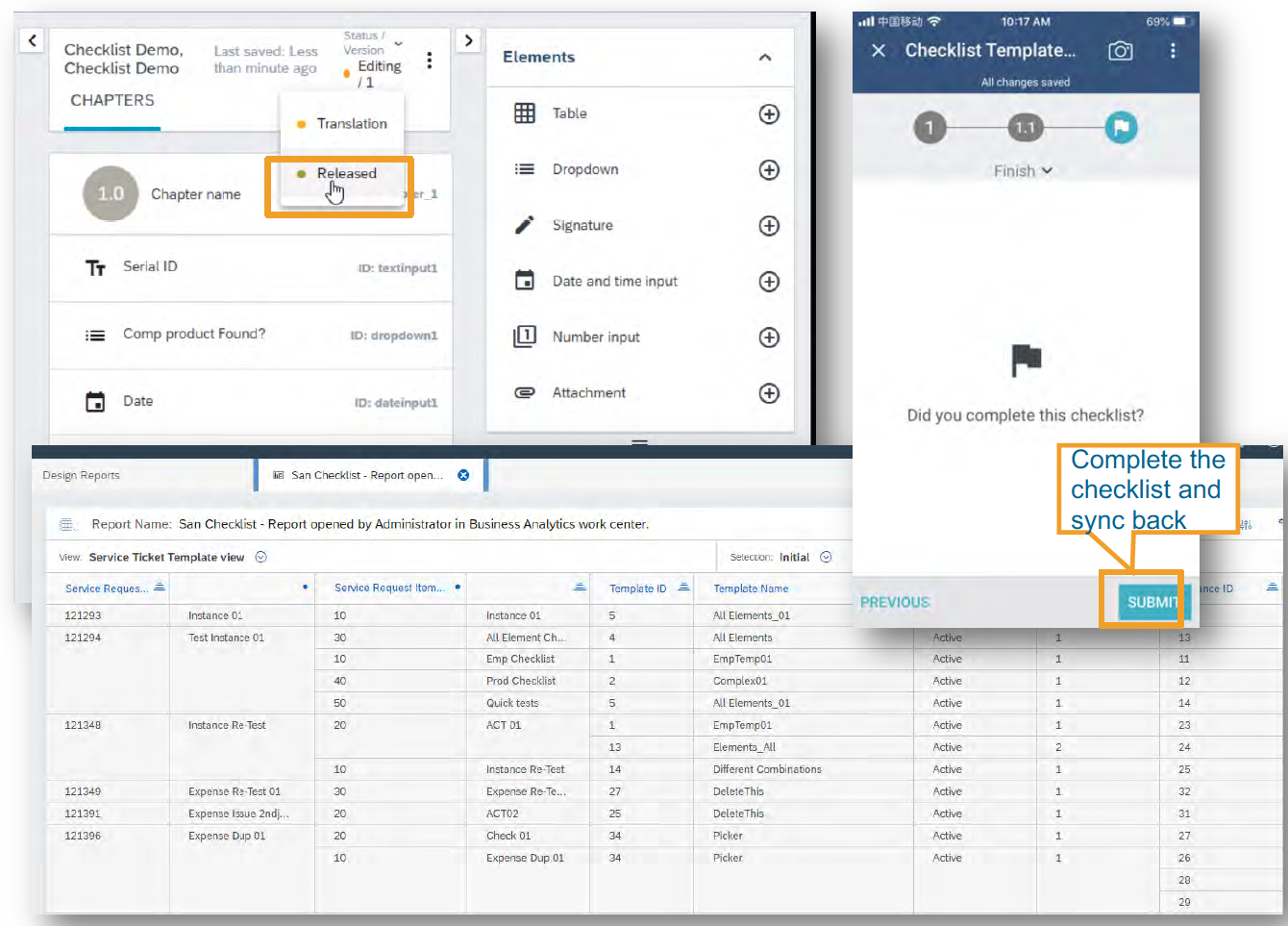 C4C Release 2008 FSM Smartforms