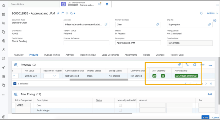 C4C Release 1908 Farbmarkierungen IBsolution