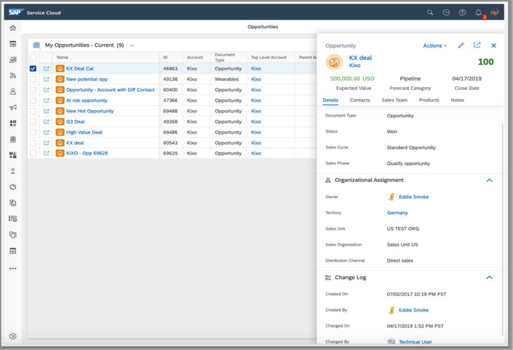 C4C Release 2002 Fiori Client Quick View IBsolution