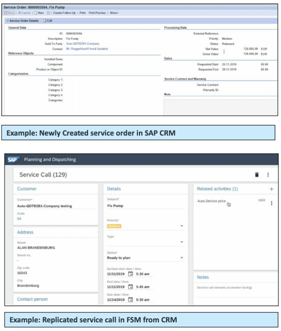 Integration SAP FSM Release 2005 IBsolution