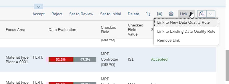 SAP MDG Data Quality Management Rule Mining IBsolution