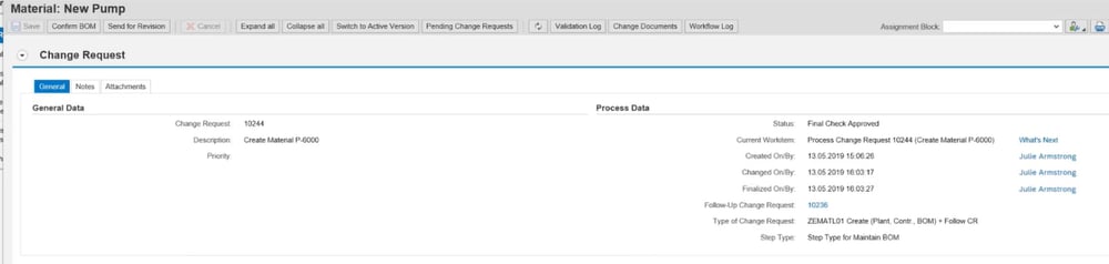 SAP MDG Central Governance Folge-Workflows IBsolution