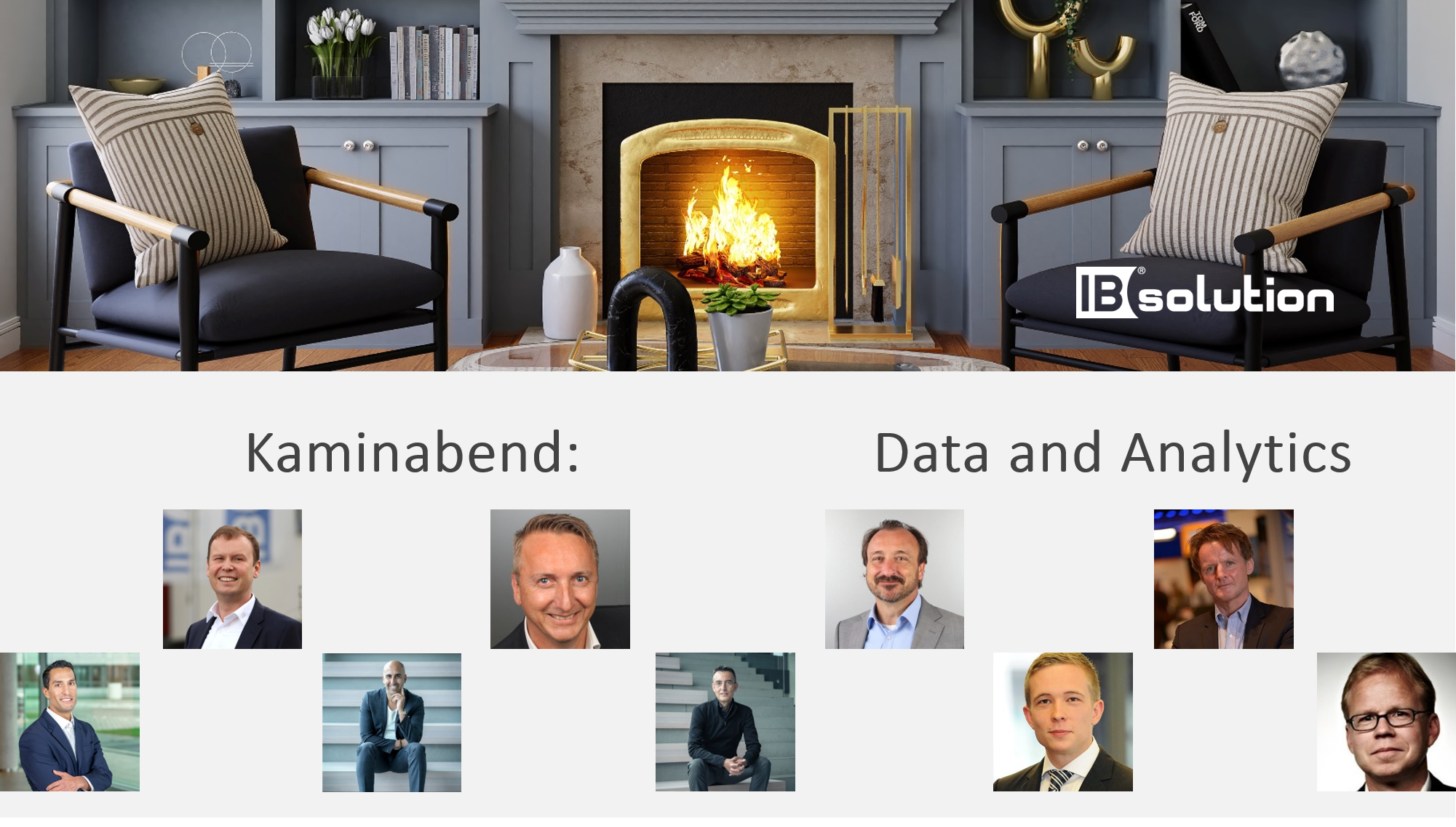 Kaminabend Data and Analytics IBsolution SAP