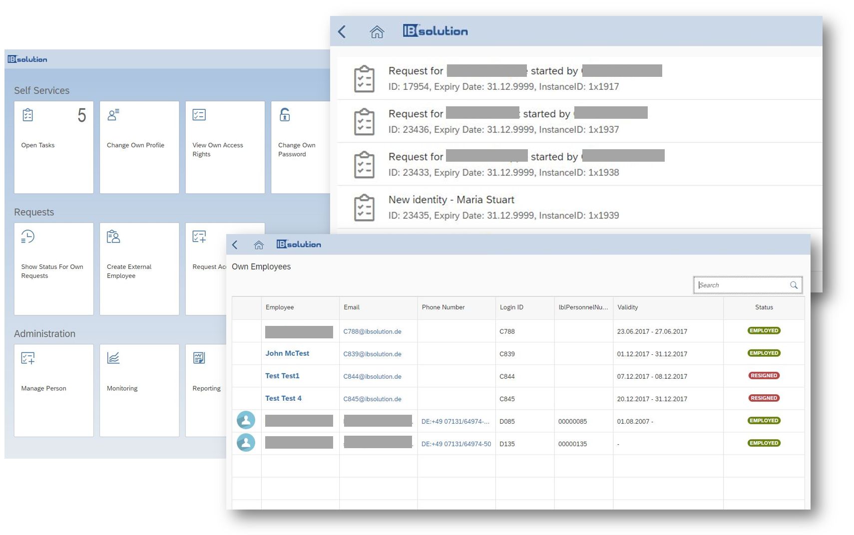 SECMENDO.selfservice_Overview