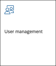 User Management rand