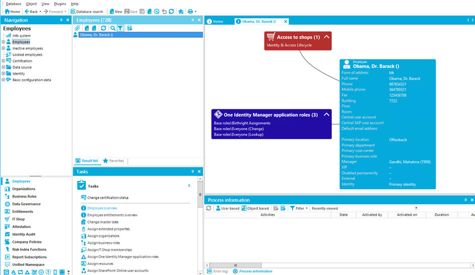 Admin View | One Identity Manager | IBsolution