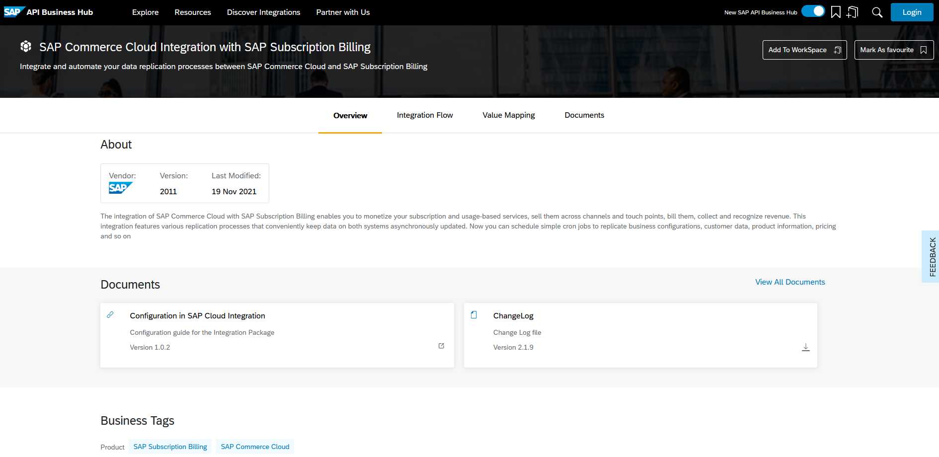 SAP Commerce Cloud Integration with SAP Subscription Billing-web