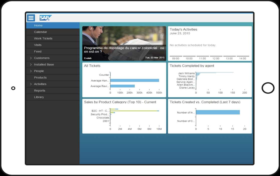 SAP Service Cloud | Mobiles Arbeiten | IBsolution